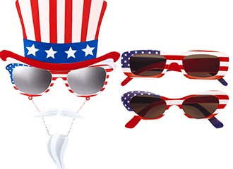 Amerikanische Brillen