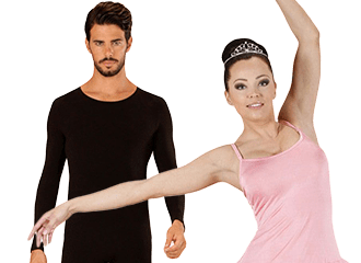 Ballettänzerin Ganzkörperanzuge