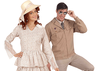 Beige Partykleidung