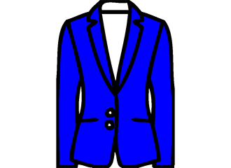 Blaue Sakkos