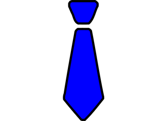 Blaue Krawatten