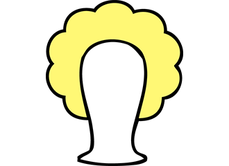 Blonde Locken Perücken