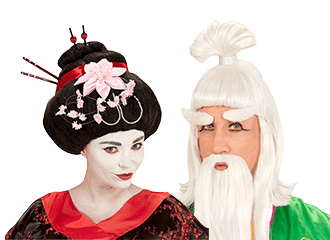 Chinesische Perücken