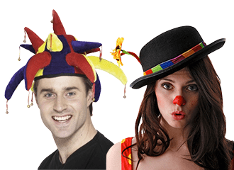 Clown Hüte
