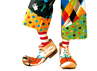 Clown Schuhe