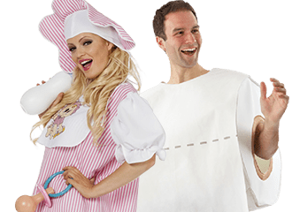 Komische Kleidung