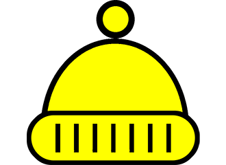 Gelbe Mützen