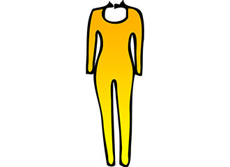 Goldene Catsuits