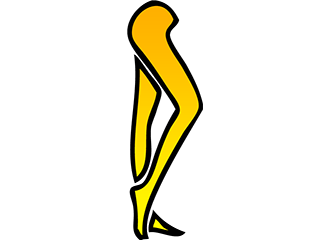 Goldene Strumpfhosen