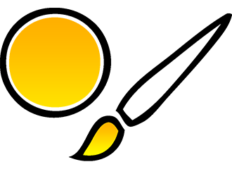 Goldene Schminke
