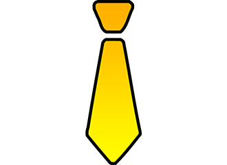 Goldene Krawatten