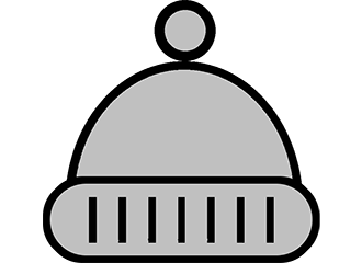 Graue Mützen