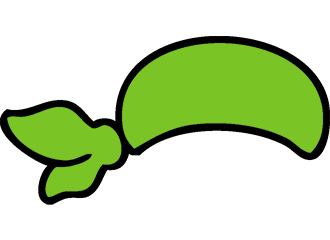 Grüne Bandanas