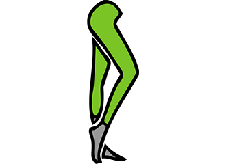 Grüne Leggings