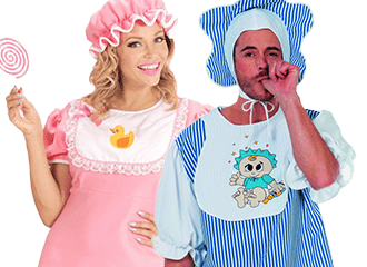 Großes Baby Kostüm