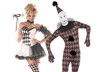 Harlekin-Kostüme
