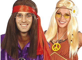 Hippie Perücken