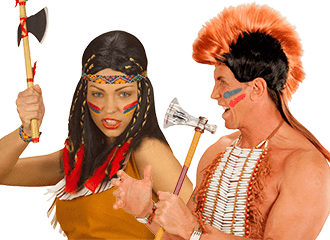 Indianer Äxte