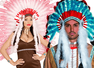 Indianer Federschmuck