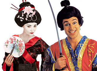 Japanische Perücken