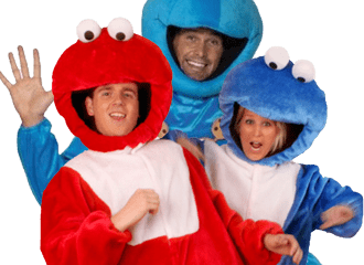 Krümelmonster Kostüme