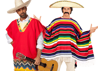 Mexikanische Ponchos