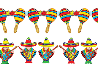 Mexikanische Girlanden
