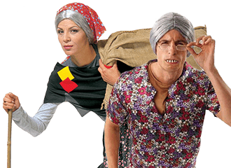 Oma Kleidung