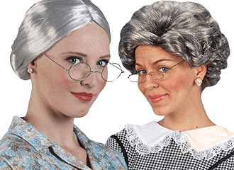Oma Perücken
