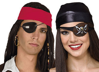 Piraten Augenklappen