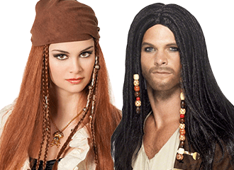 Piratenperücken