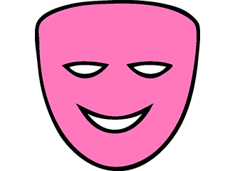 Pinke Masken