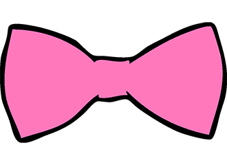 Pinke Fliegen