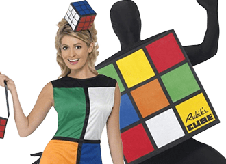 Rubik Zauberwürfel Kostüme