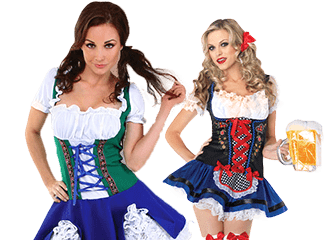 Sexy Dirndl Kleider