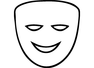 Weiße Masken
