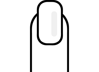 Weiße Fingernägel
