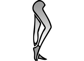 Silberne Leggings