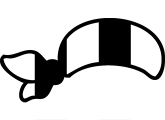 Schwarz-Weiße Bandanas