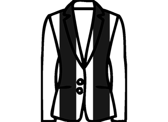 Schwarz-Weiße Sakkos