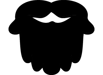 Schwarze Bärte