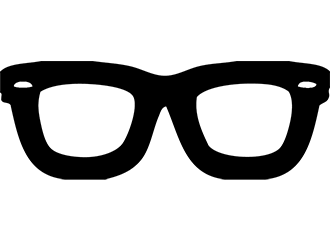 Schwarze Brillen