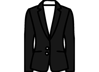 Schwarze Sakkos