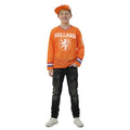 Eishockeytrikot Holland Langärmelig Oversized für Kinder
