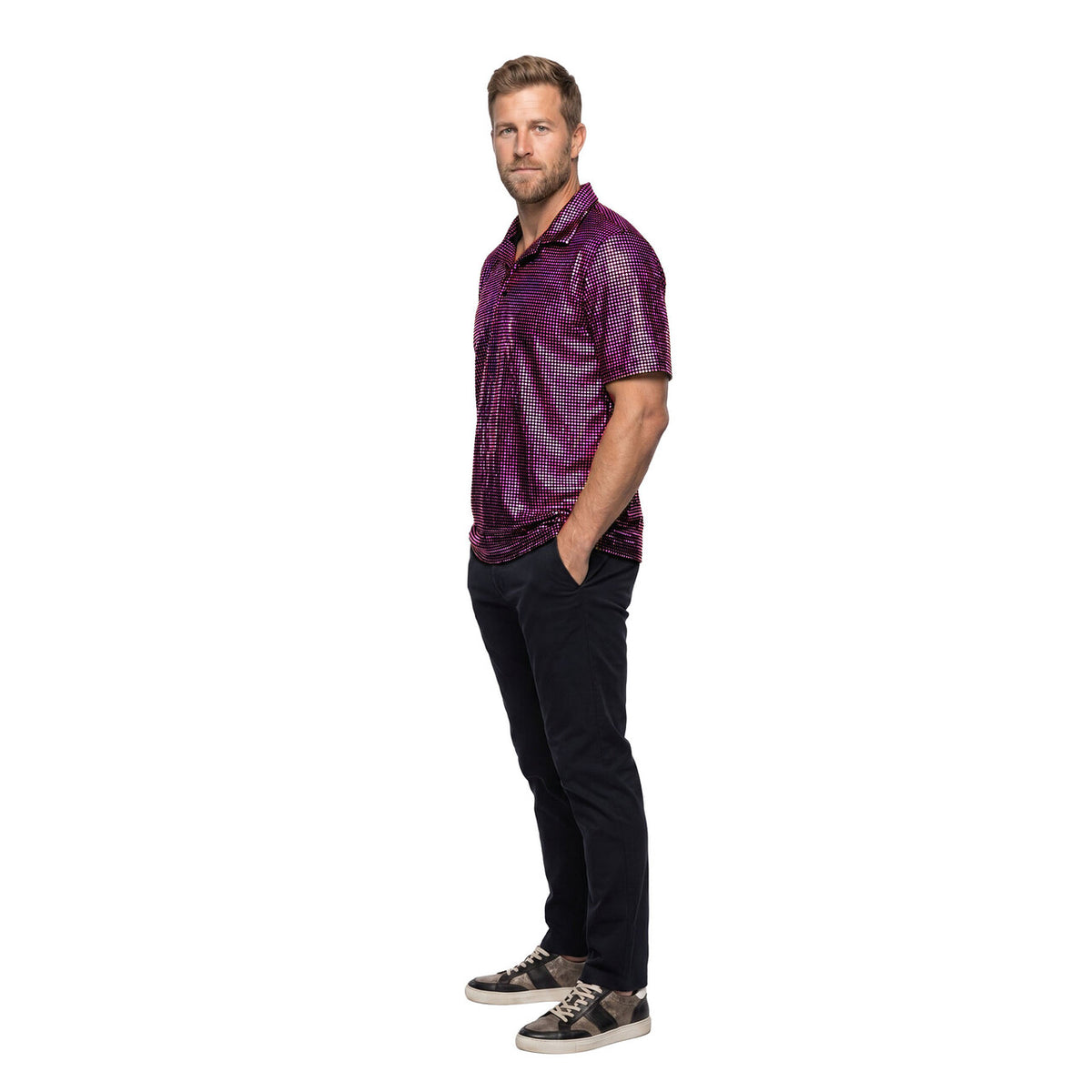 Op deze afbeelding zie je een Kostuums, van het merk Wilbers. Shirt Barney Dart Man