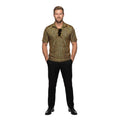 Disco Inferno Polo Goud Man