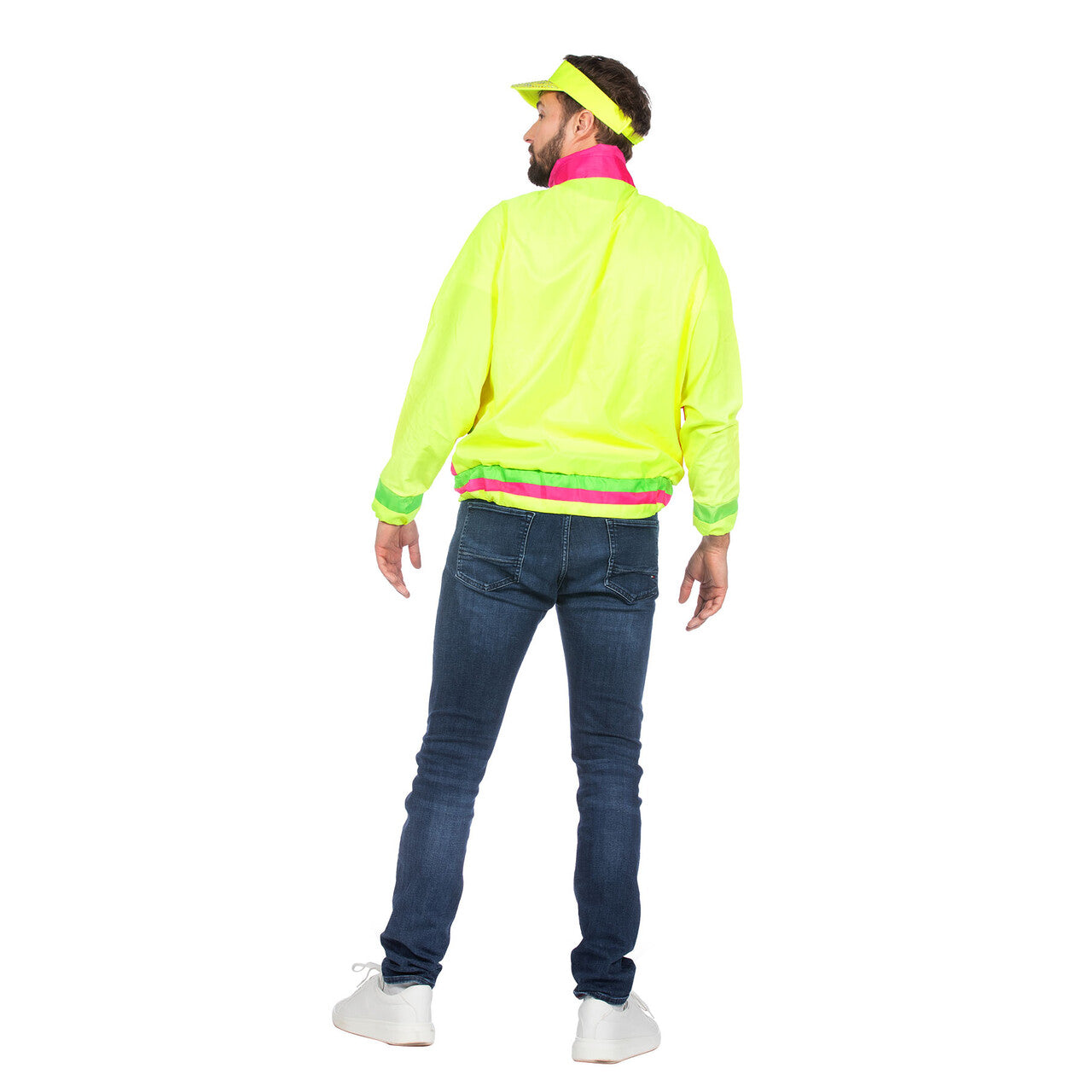 Op deze afbeelding zie je een Kostuums, van het merk Wilbers. Trainingsvest Retro Mellow Yellow Man