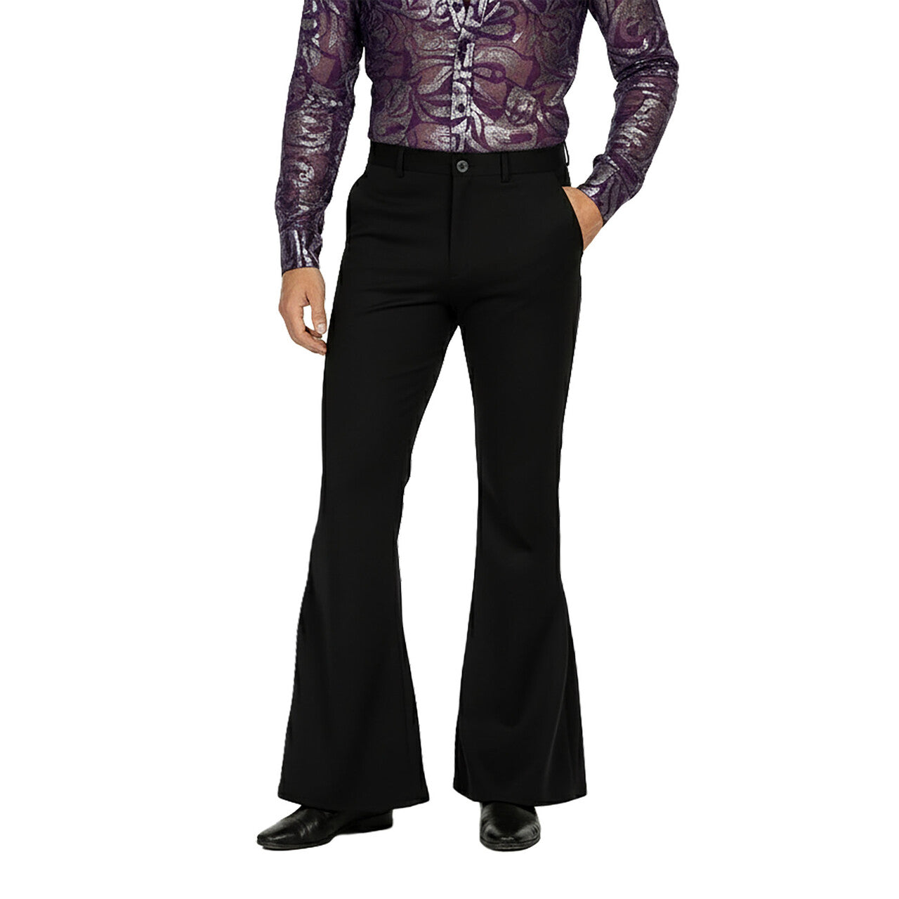 Op deze afbeelding zie je een Kostuums, van het merk Wilbers. Time To Dance In The 70S Broek Man