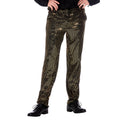 Metallic Goldene Discohose Herren