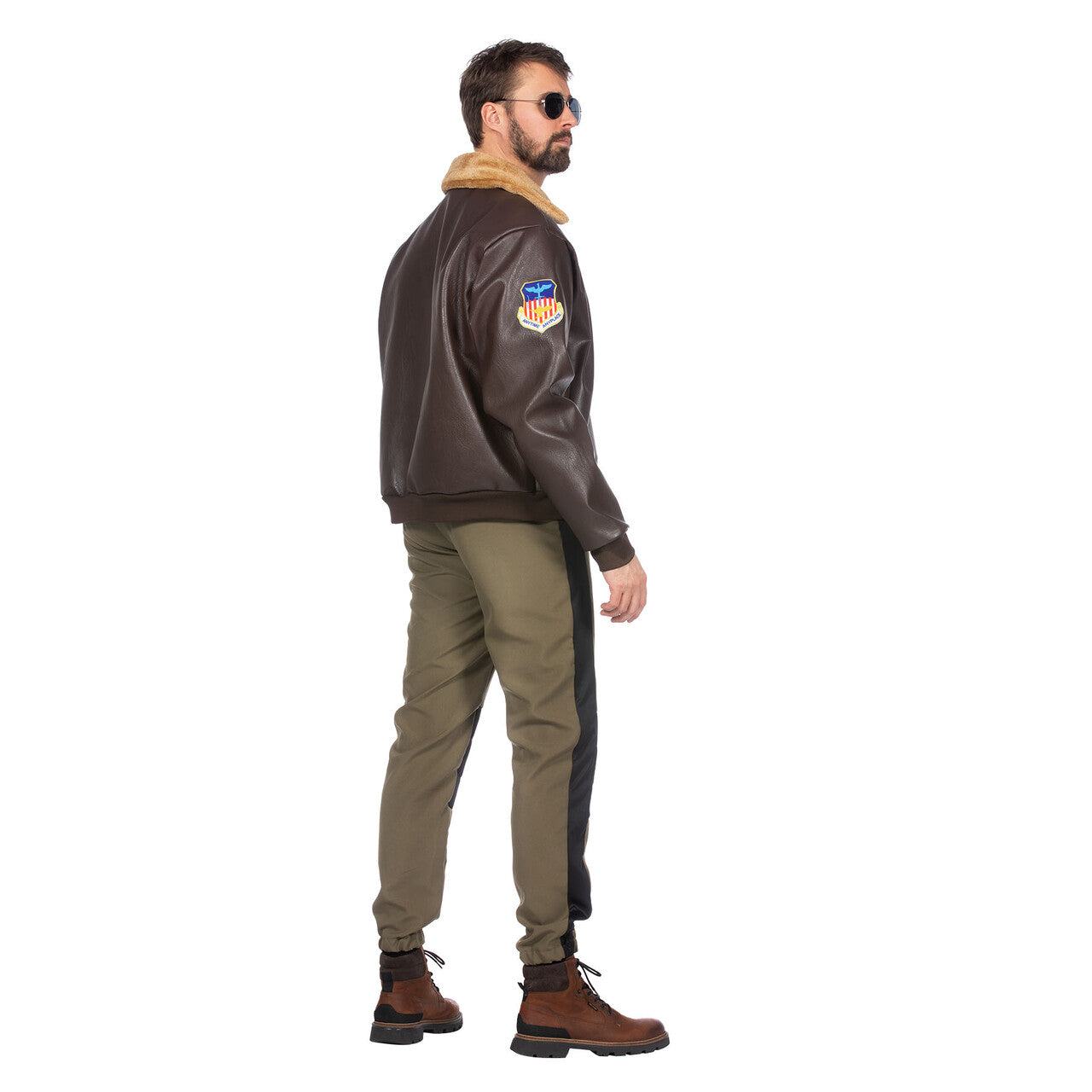 Op deze afbeelding zie je een Kostuums, van het merk Wilbers. Bomberjack Piloot Falcon Flight Man